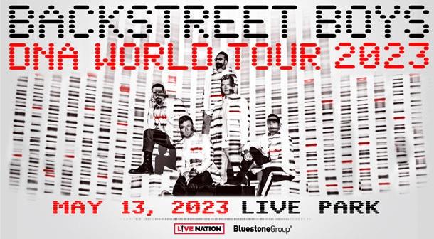 Backstreet Boys Rishon Lezion Live Park May 13, 2023 tickets.